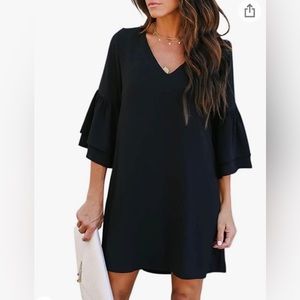 Mini Shift Black Dress